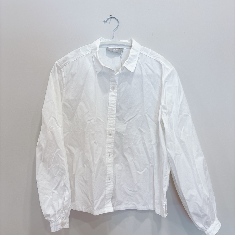 Classic White Button-Down Shirt - Women